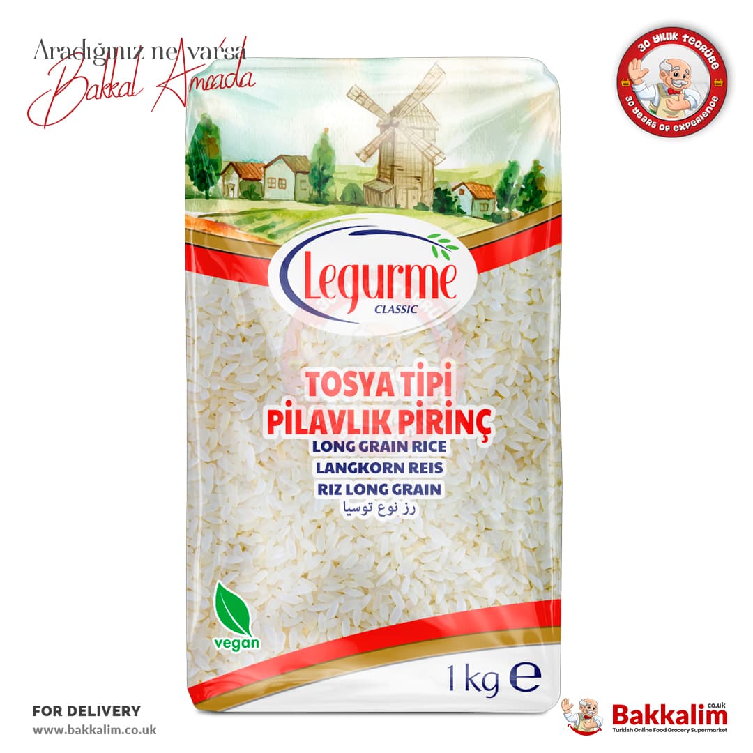 Legurme Classic Tosya Tipi Pirinç 1000 G