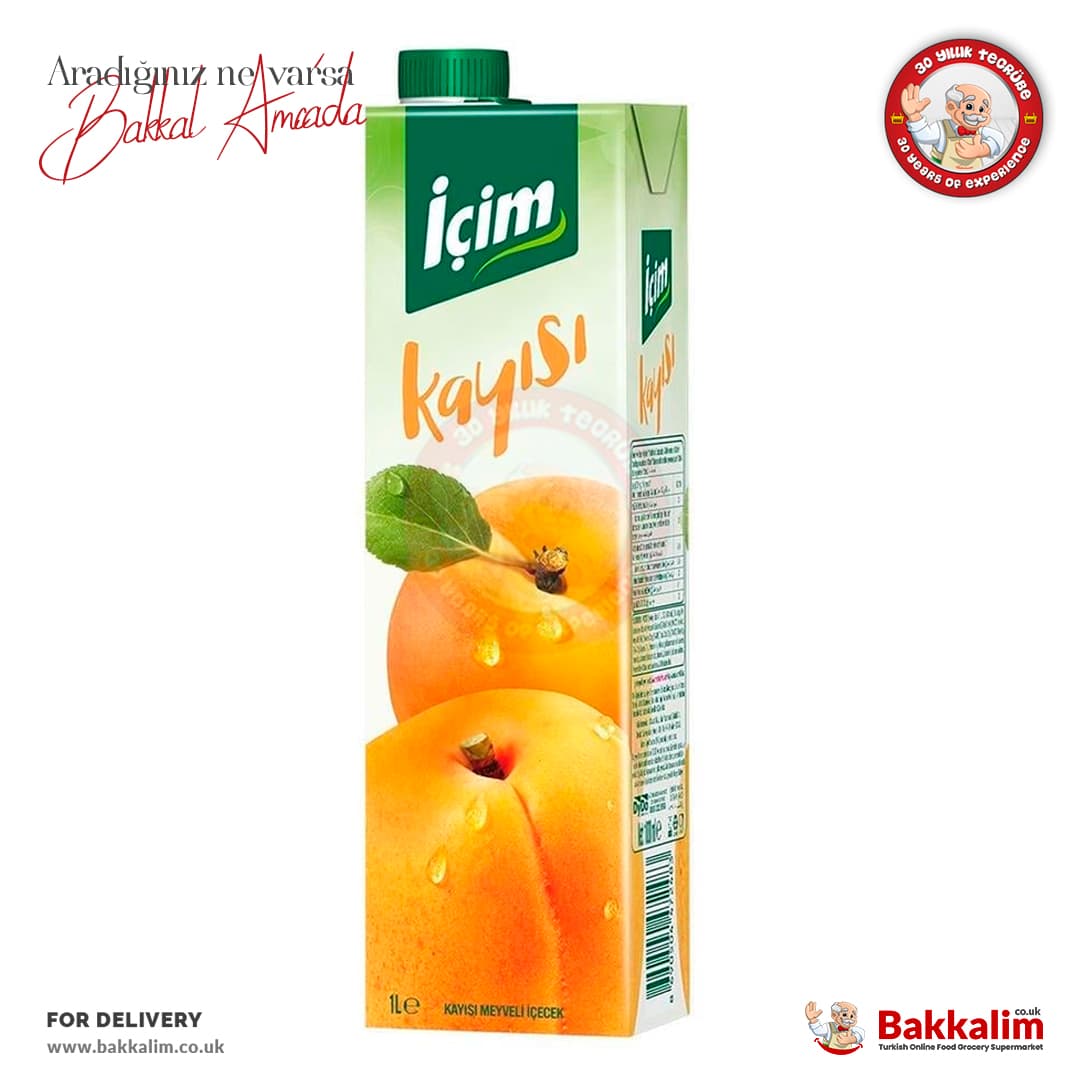 İçim Kayısılı Meyve Suyu 1000 Ml