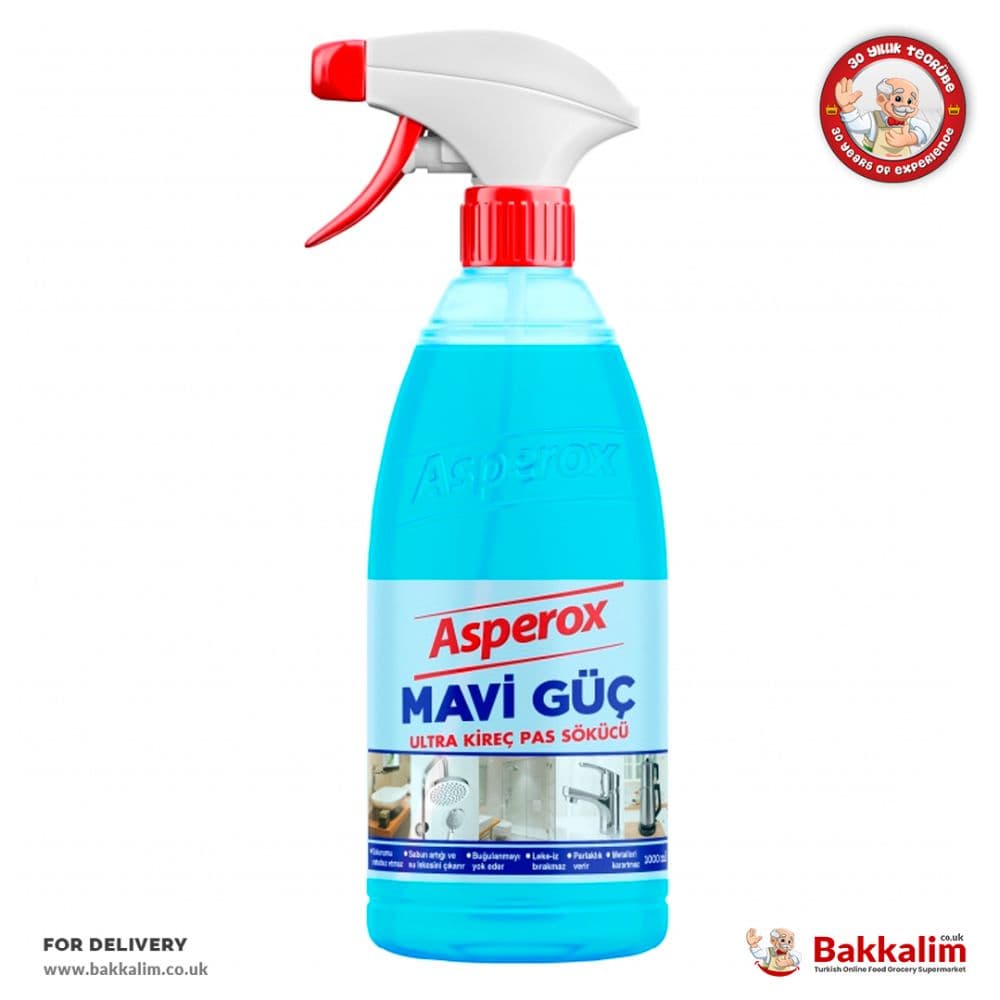 Asperox 1000 Ml Mavi Güç Banyo Temizleyici