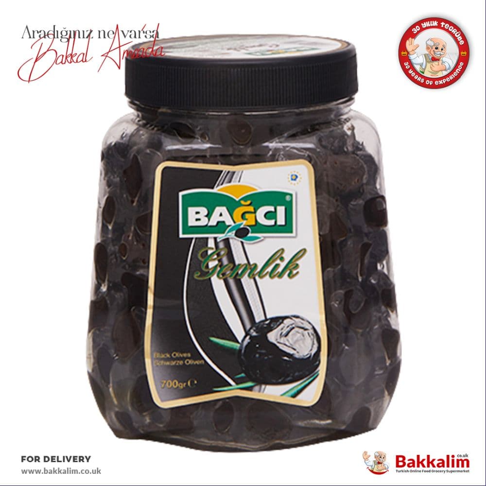 Bagci 700 Gr Black Olives