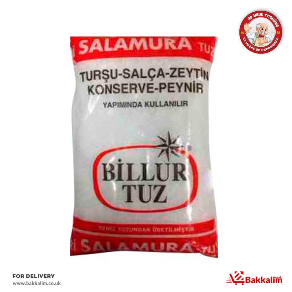 Billur 3000 Gr Tuz İri Salamura Tuz