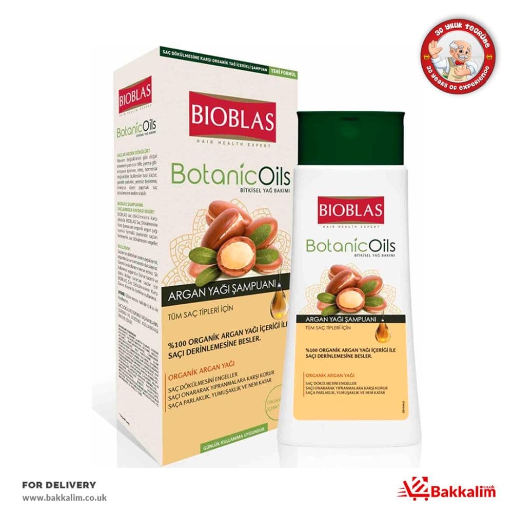 Bioblas 360ml Argan Yağı Özlü Şampuan