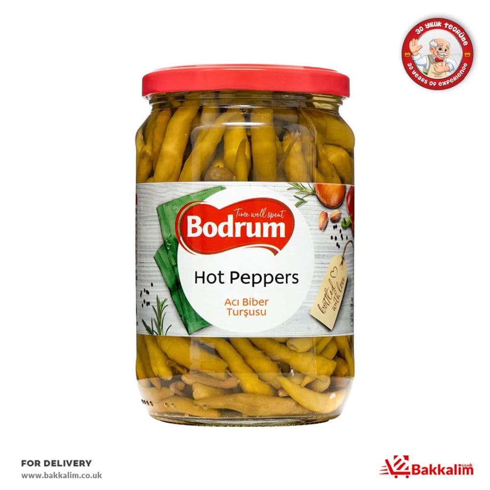 Bodrum 630 Gr Green Hot Peppers