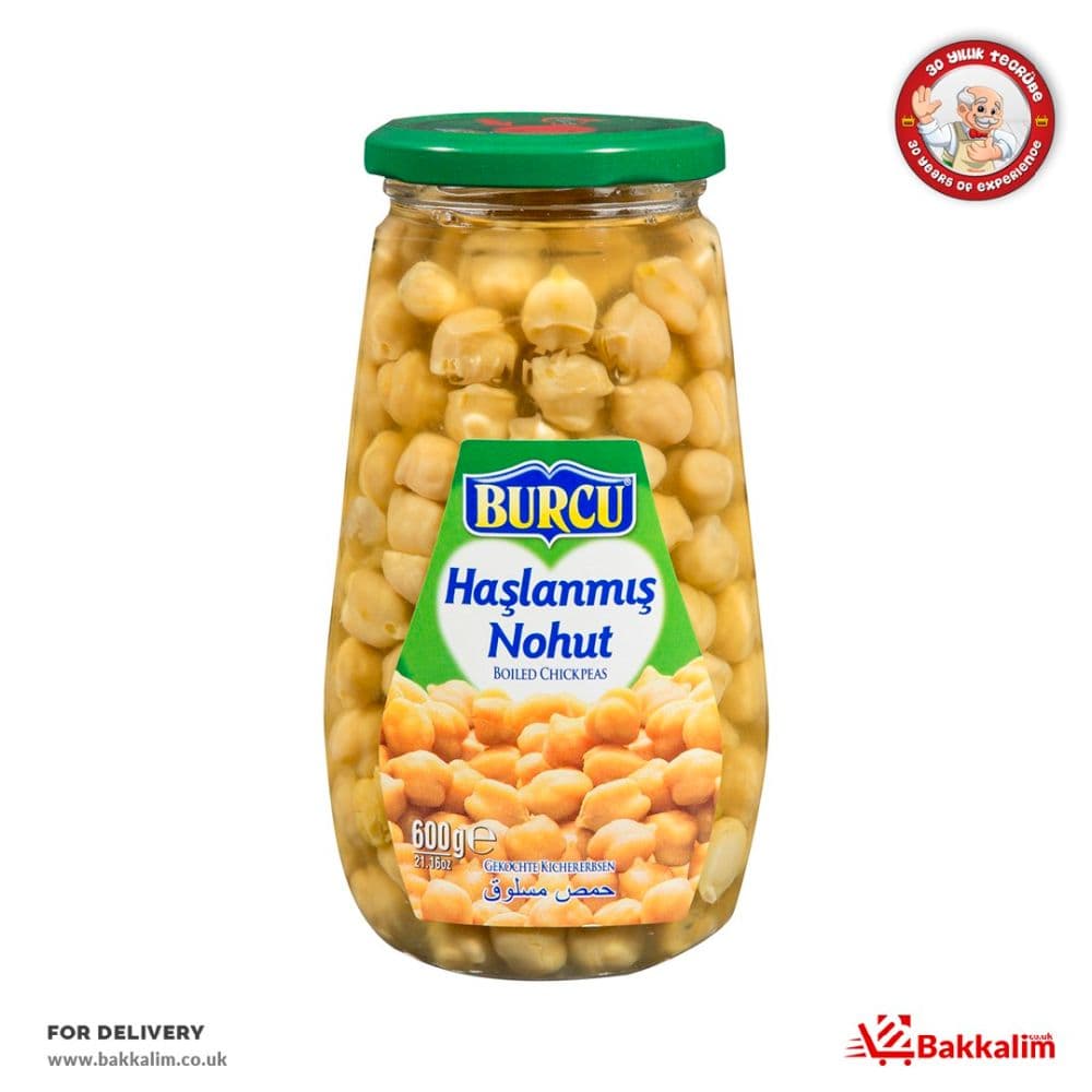 Burcu 600 Gr Boiled Chickpeas