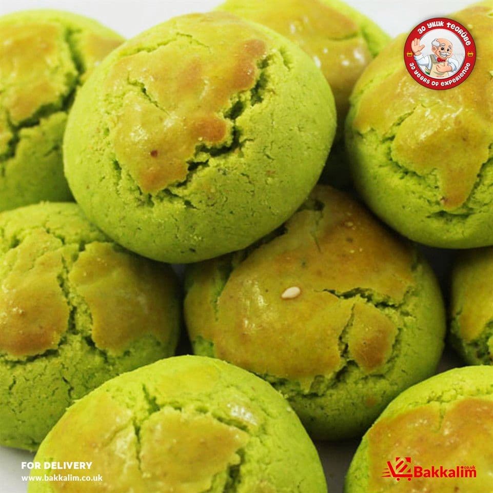 Taze 500 Gr Antep Fıstıklı Kurabiye