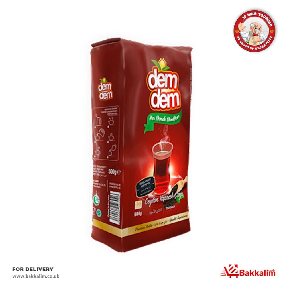 Demdem 500 Gr Bergamot Aromalı Siyah Çay