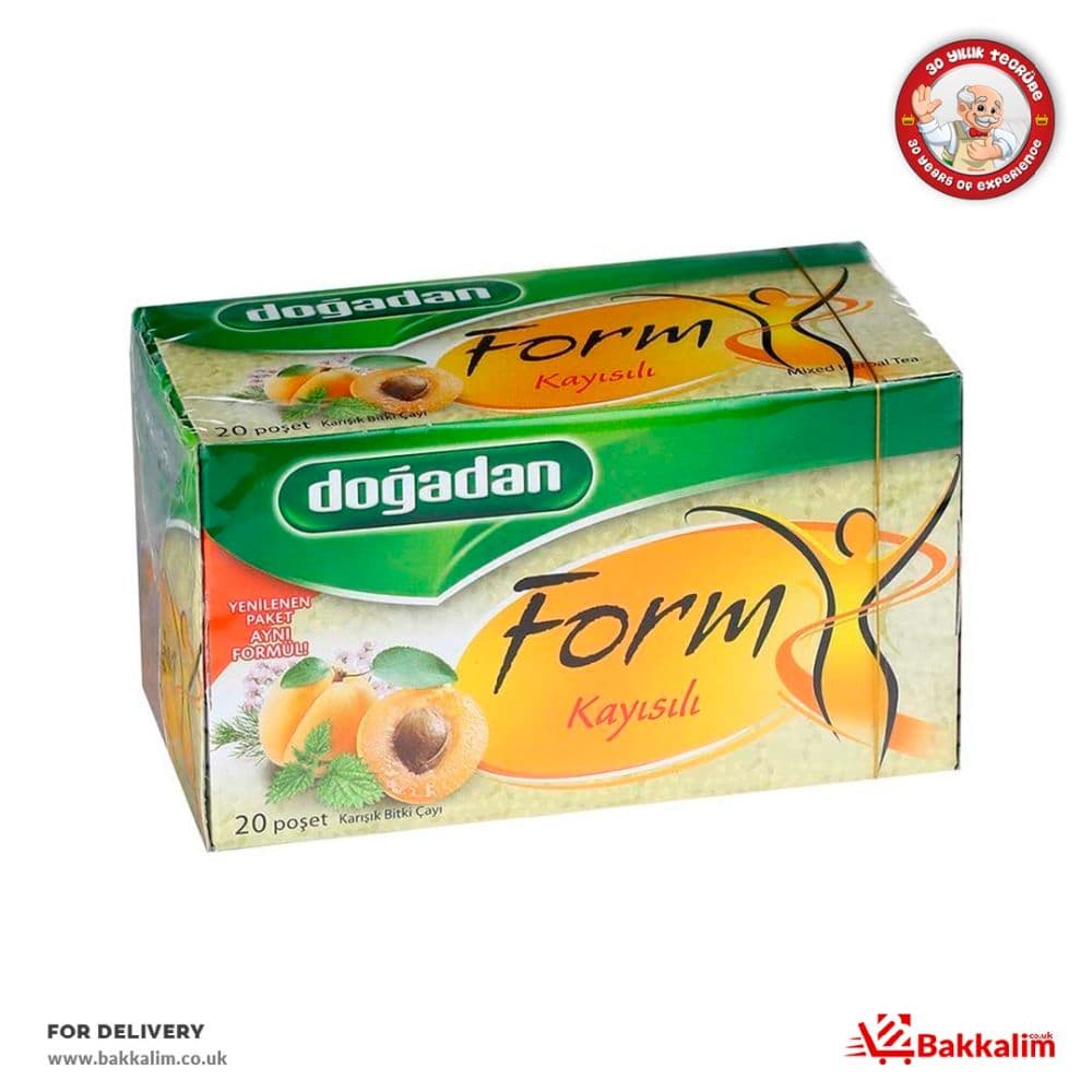 Doğadan 20 Poşet Form Kayısılı Çay