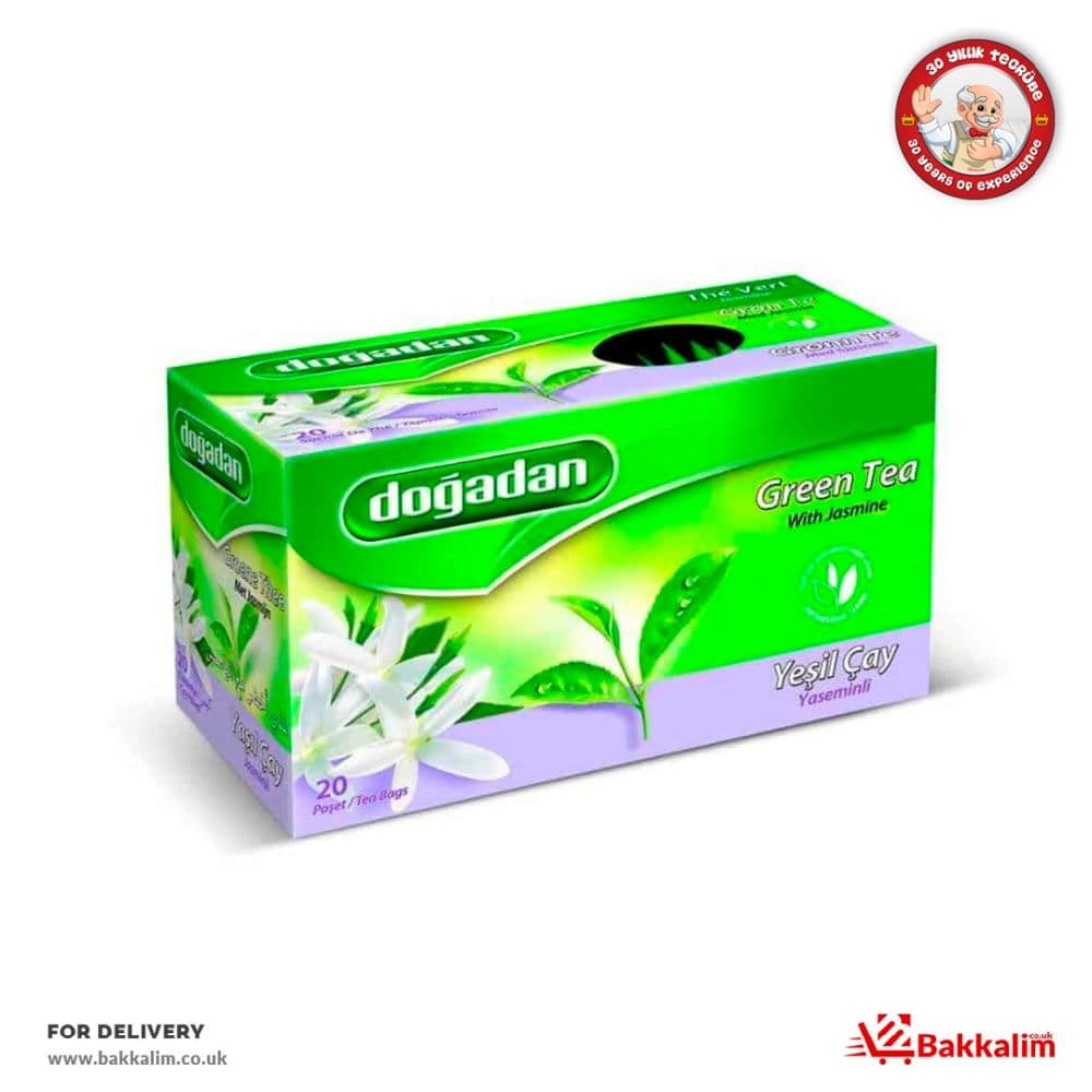 Doğadan 20 Poşet Yaseminli Yeşil Çay