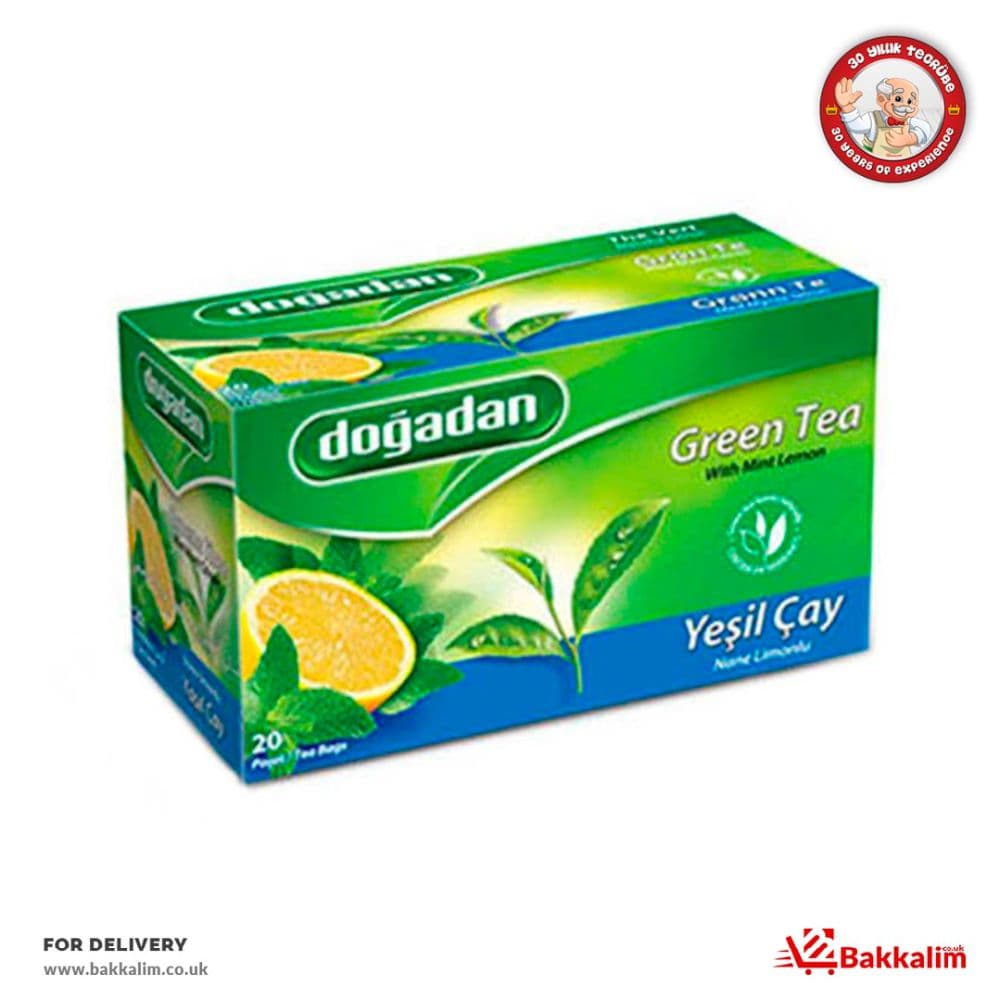 Doğadan 20 Poşet Nane Limonlu Yeşil Çay