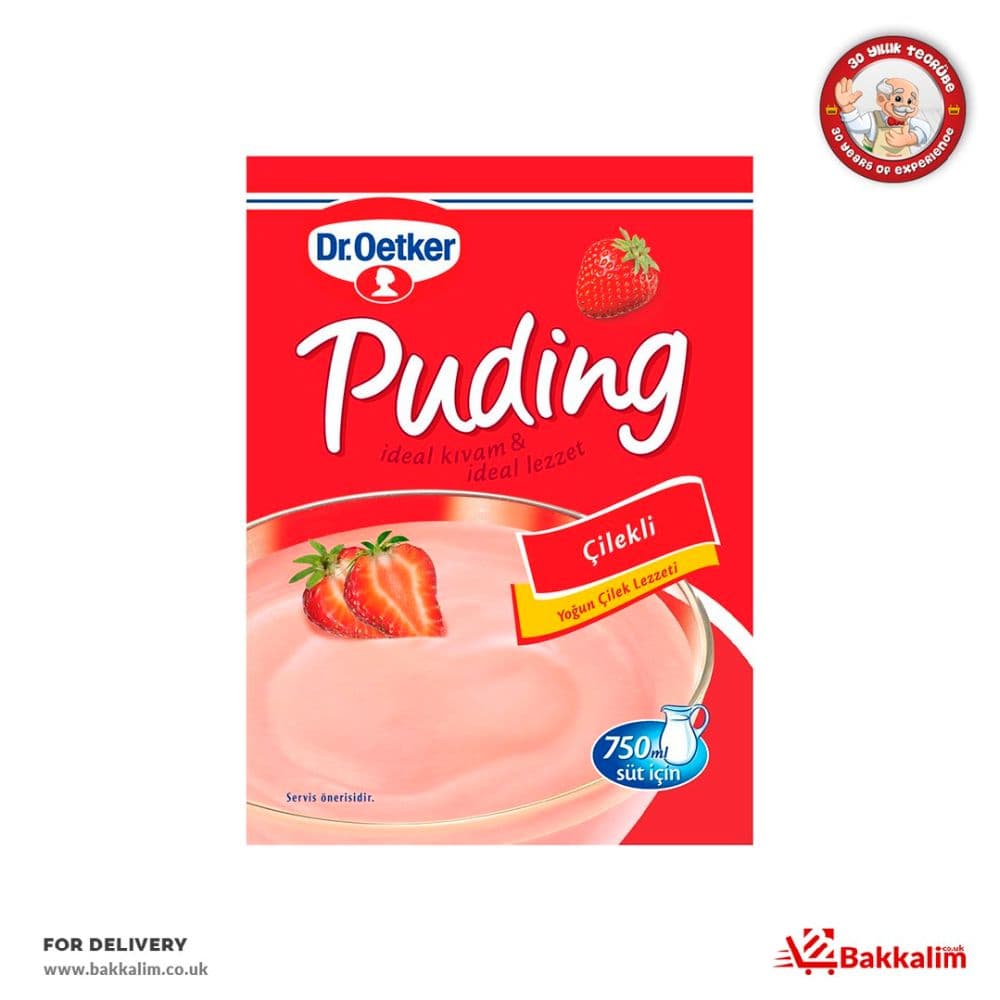 Dr Oetker 120 Gr Çilekli Puding