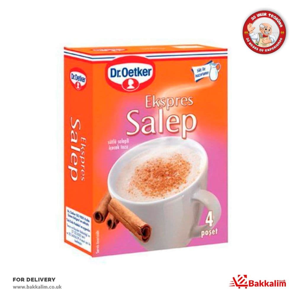 Dr Oetker 4 Poşet Ekspres Salep