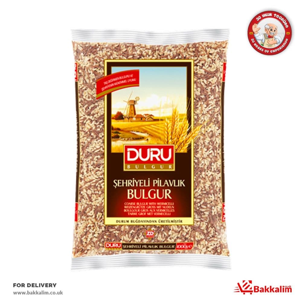 Duru 1000 Gr Şehriyeli Pilavlık Bulgur