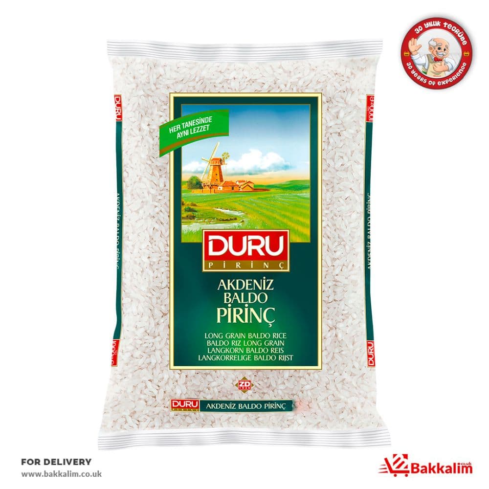 Duru 1000 Gr Long Grain Baldo Rice