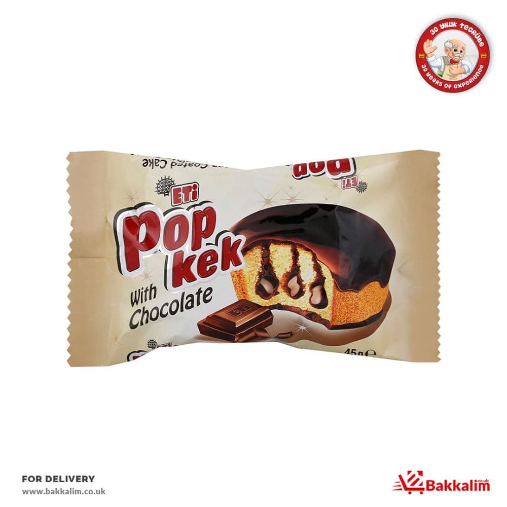 Eti 45 Gr Çikolatalı Pop Kek