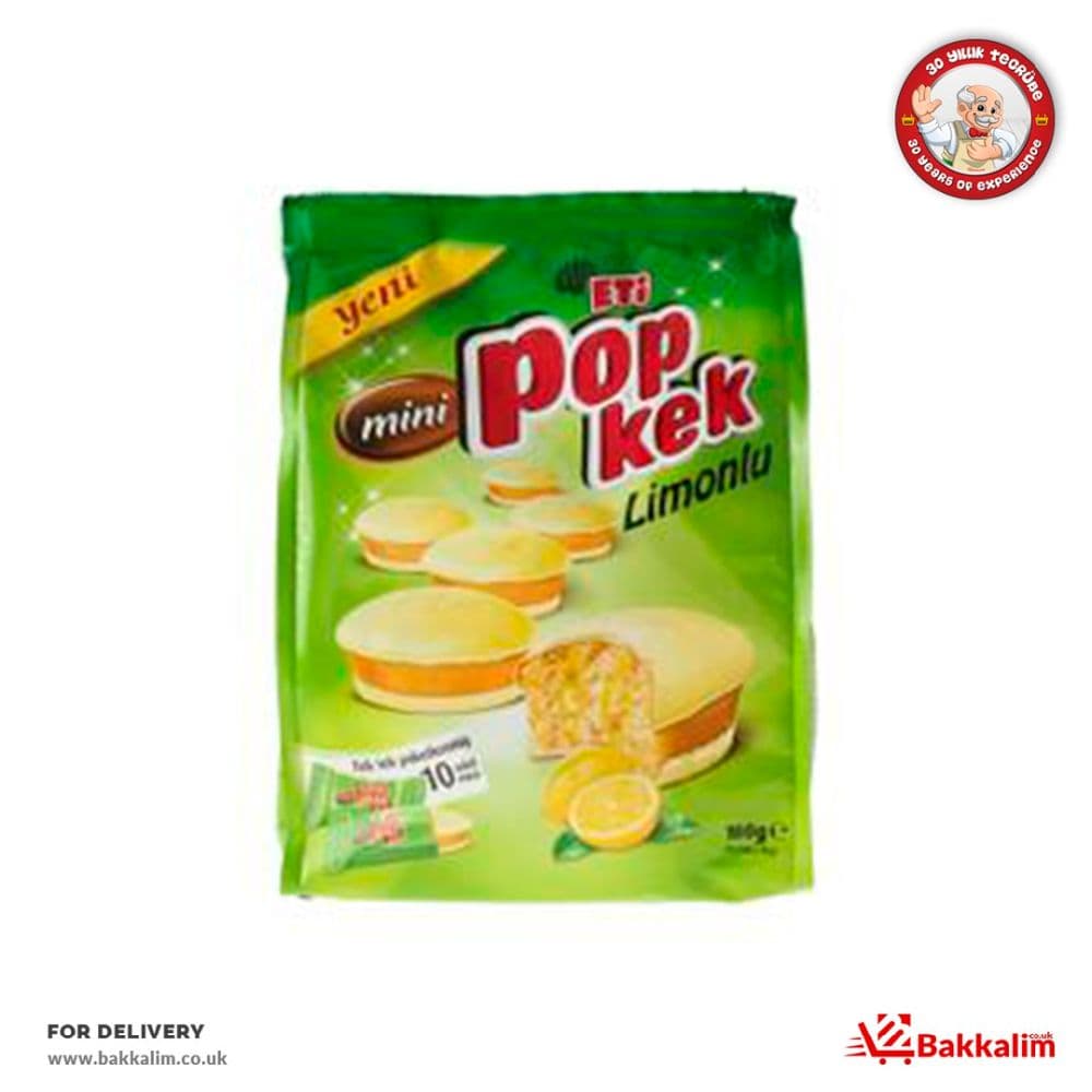 Eti Pop Kek 8 Mini Paket Limonlu