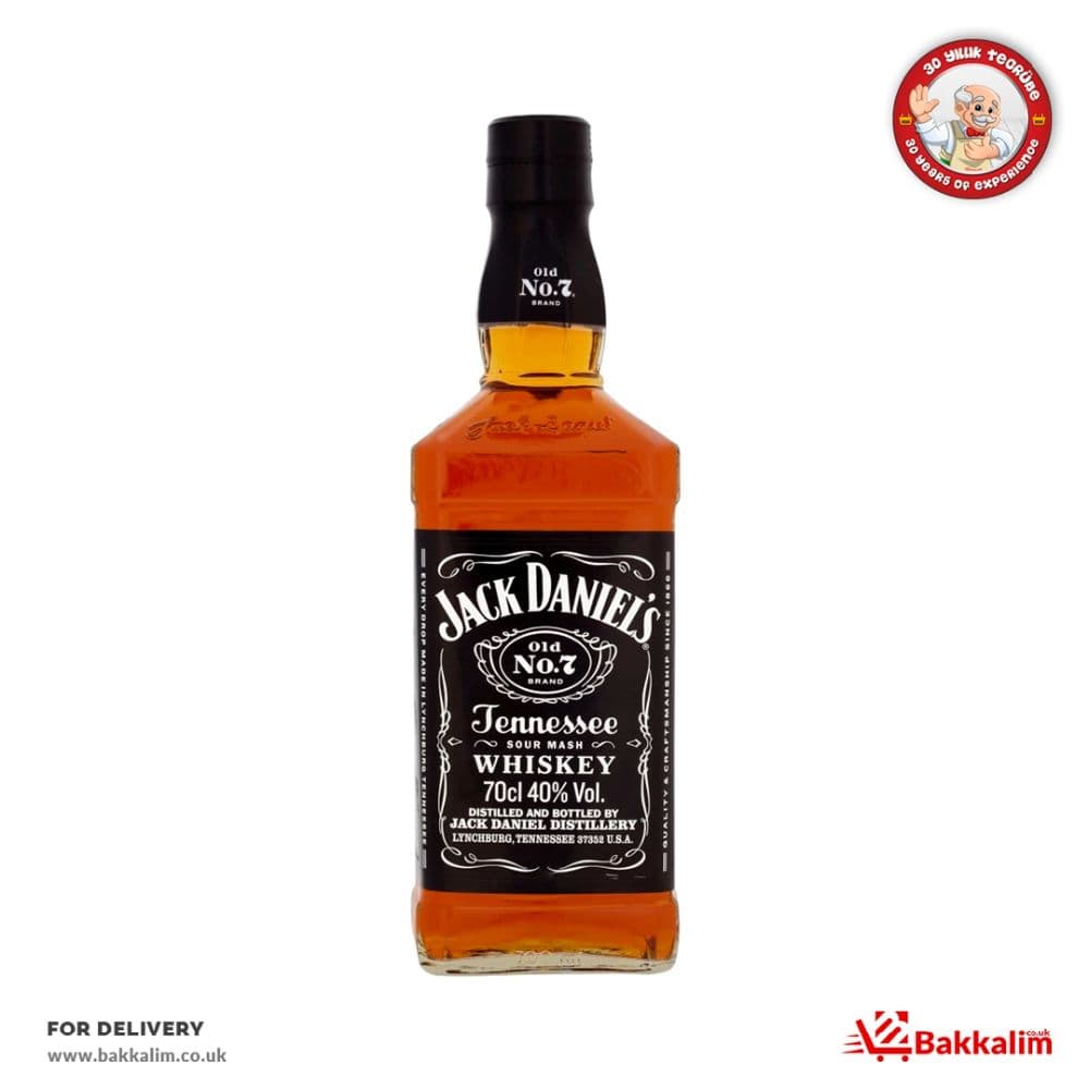 Jack Daniels 70 Cl Tennessee Whiskey Bottle