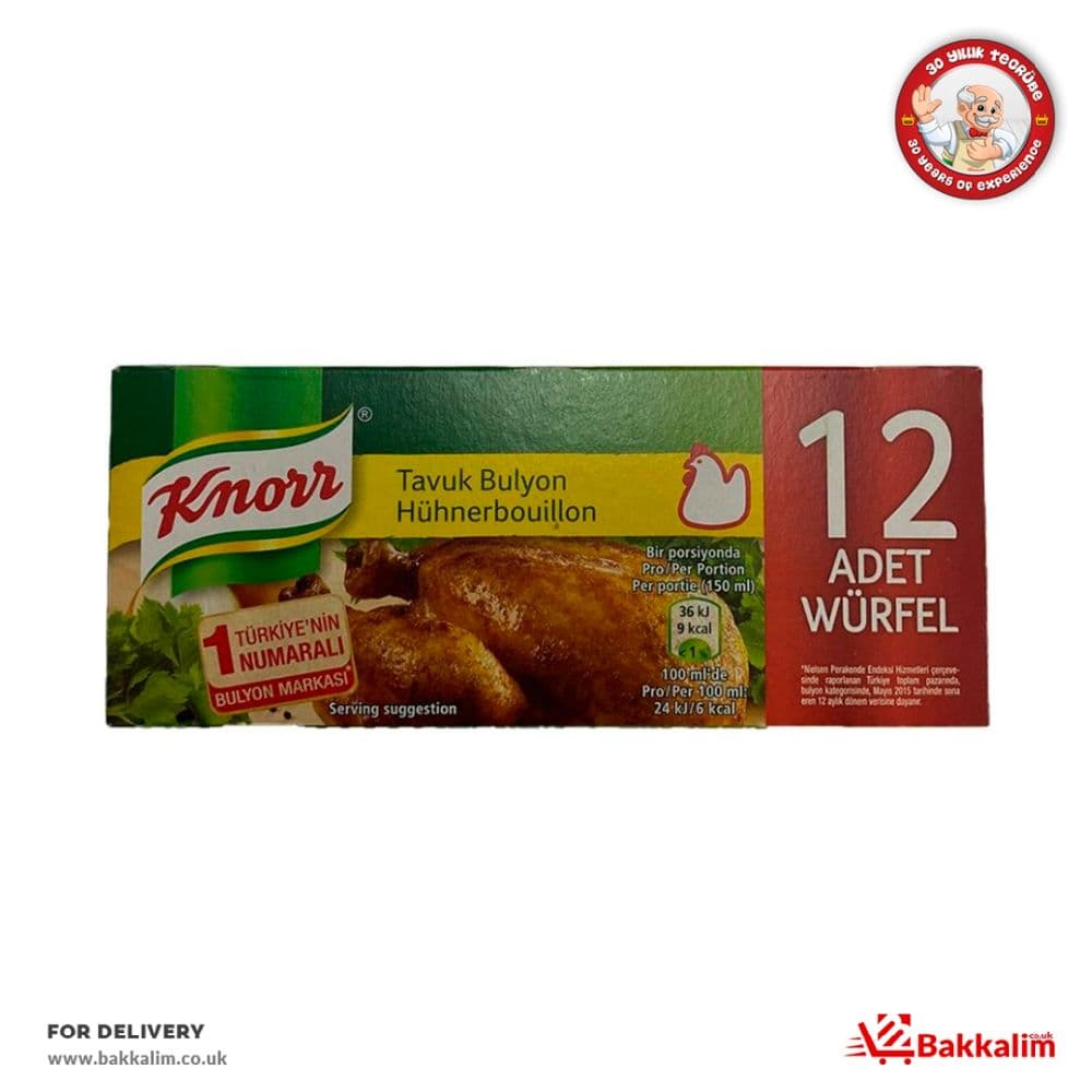 Knorr 120 Gr 12 Tablets Chicken Bouillon