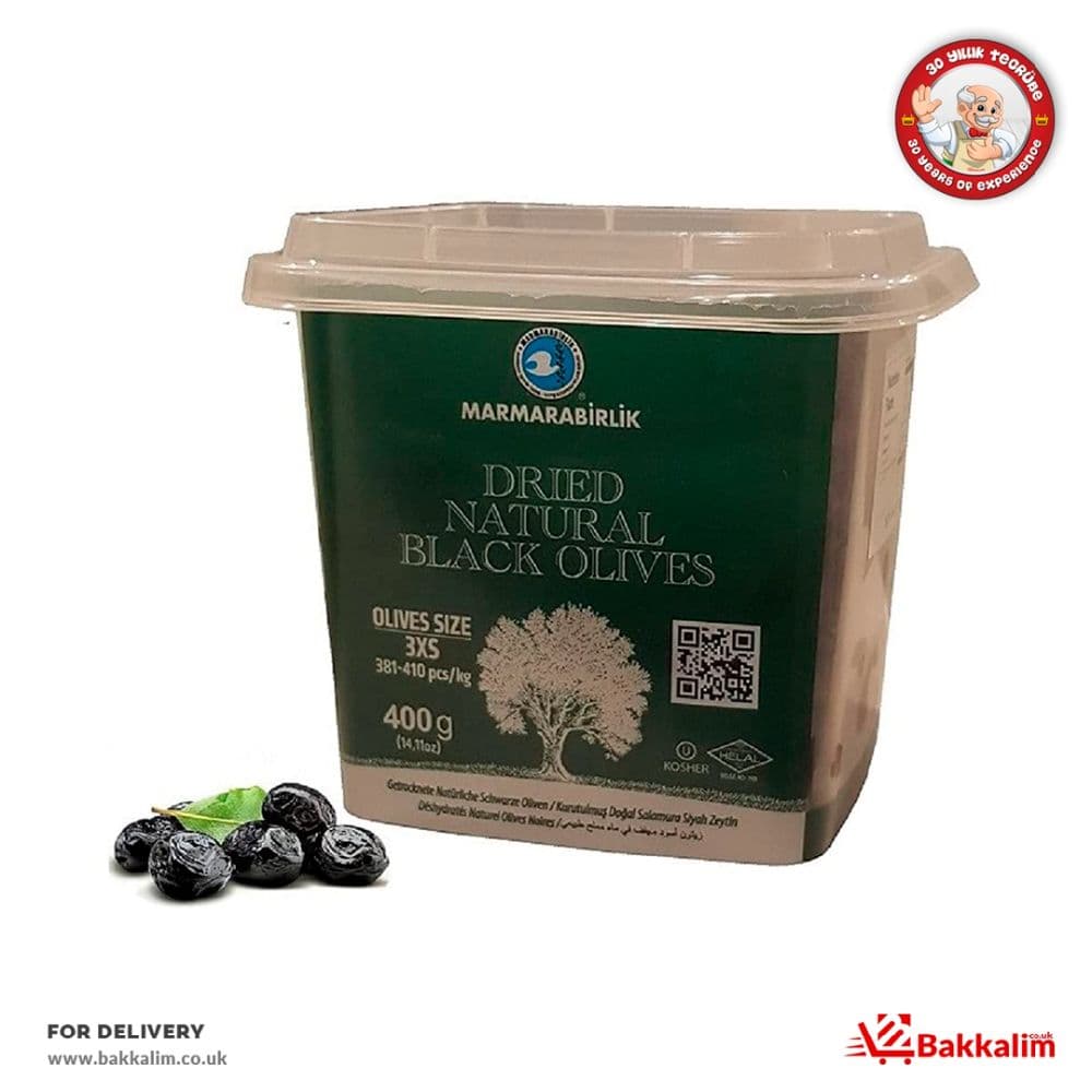 Marmarabirlik 400 Gr 3xS Kurutulmuş Doğal Salamura Zeytin