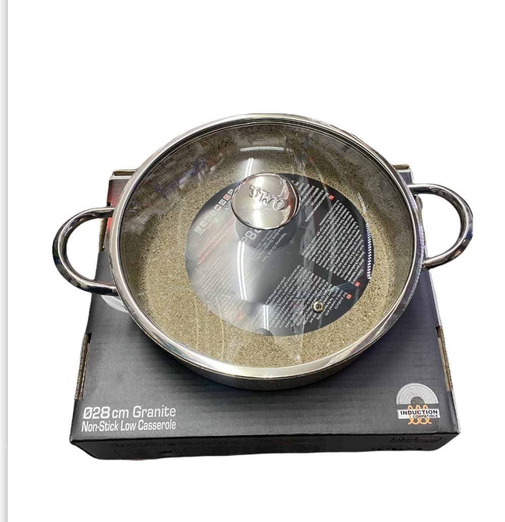 Oms 28cm Pilavlik Granite Tencere
