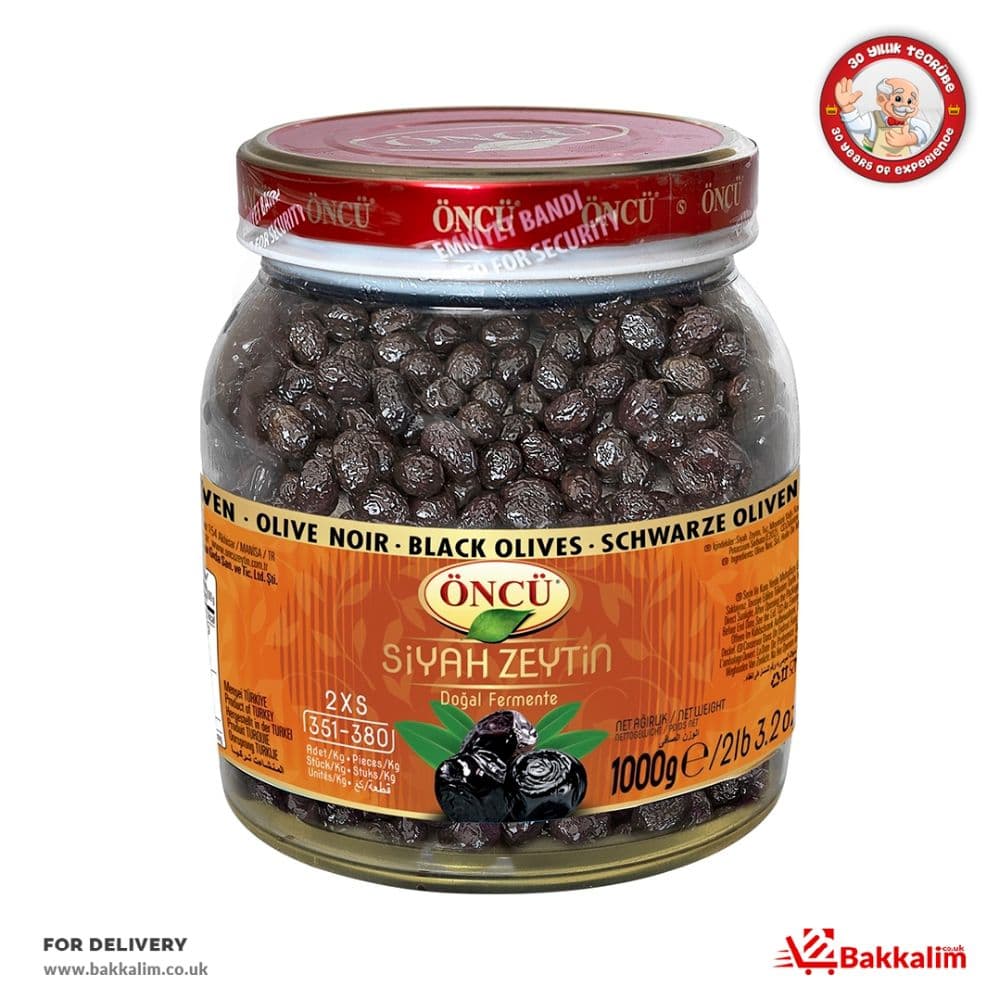 Öncü 1000 Gr 2XS Doğal Siyah Zeytin