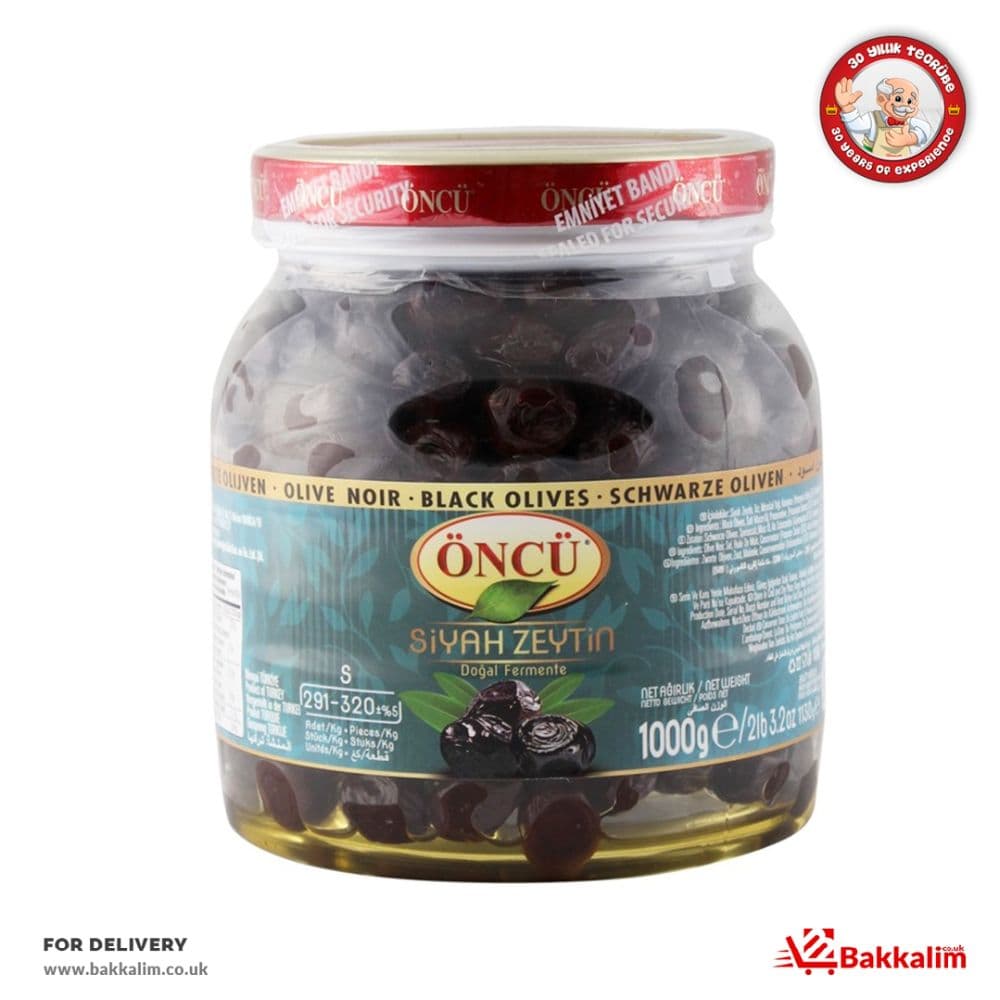 Öncü 1000 Gr S Doğal Siyah Zeytin