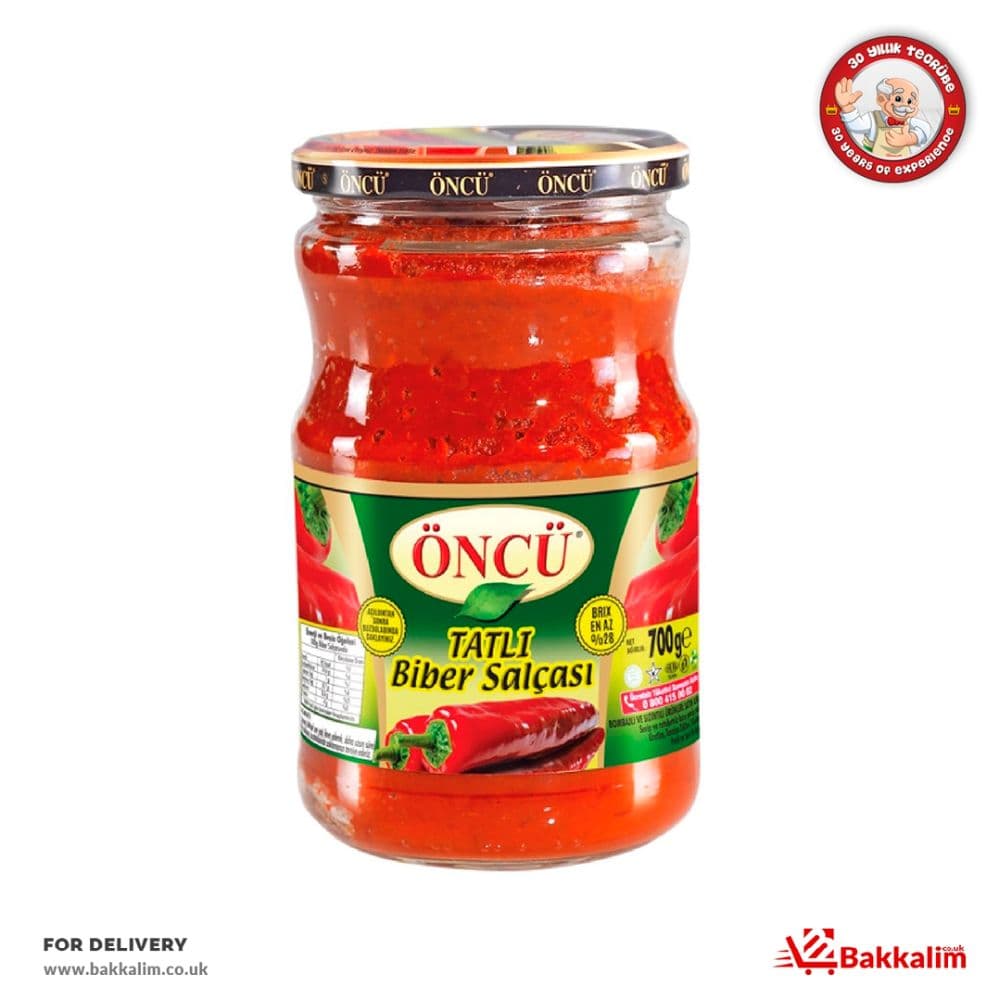 Öncü 700 Gr Tatlı Biber Salçası