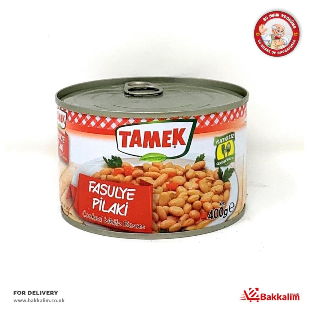 Tamek 400 Gr Cooked White Beans