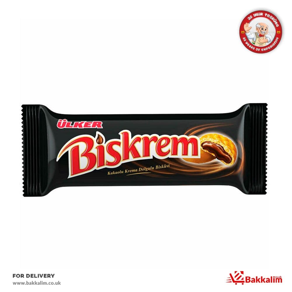 Ülker 100 Gr Biskrem Kakaolu Krema Dolgulu Bisküvi