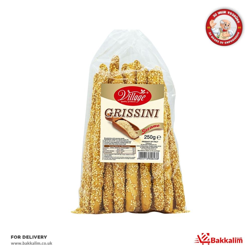 Village 250 Gr Grissini Susamlı Çubuk