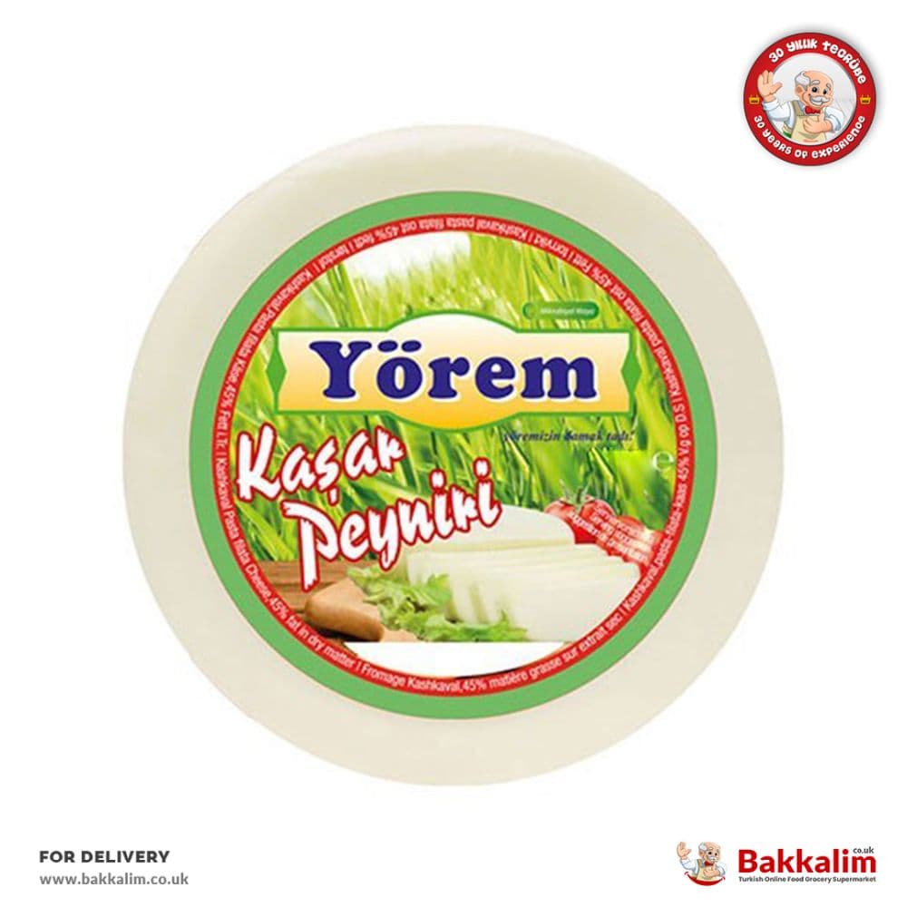 Yorem 800 G Kashkaval Pasta Filata Cheese