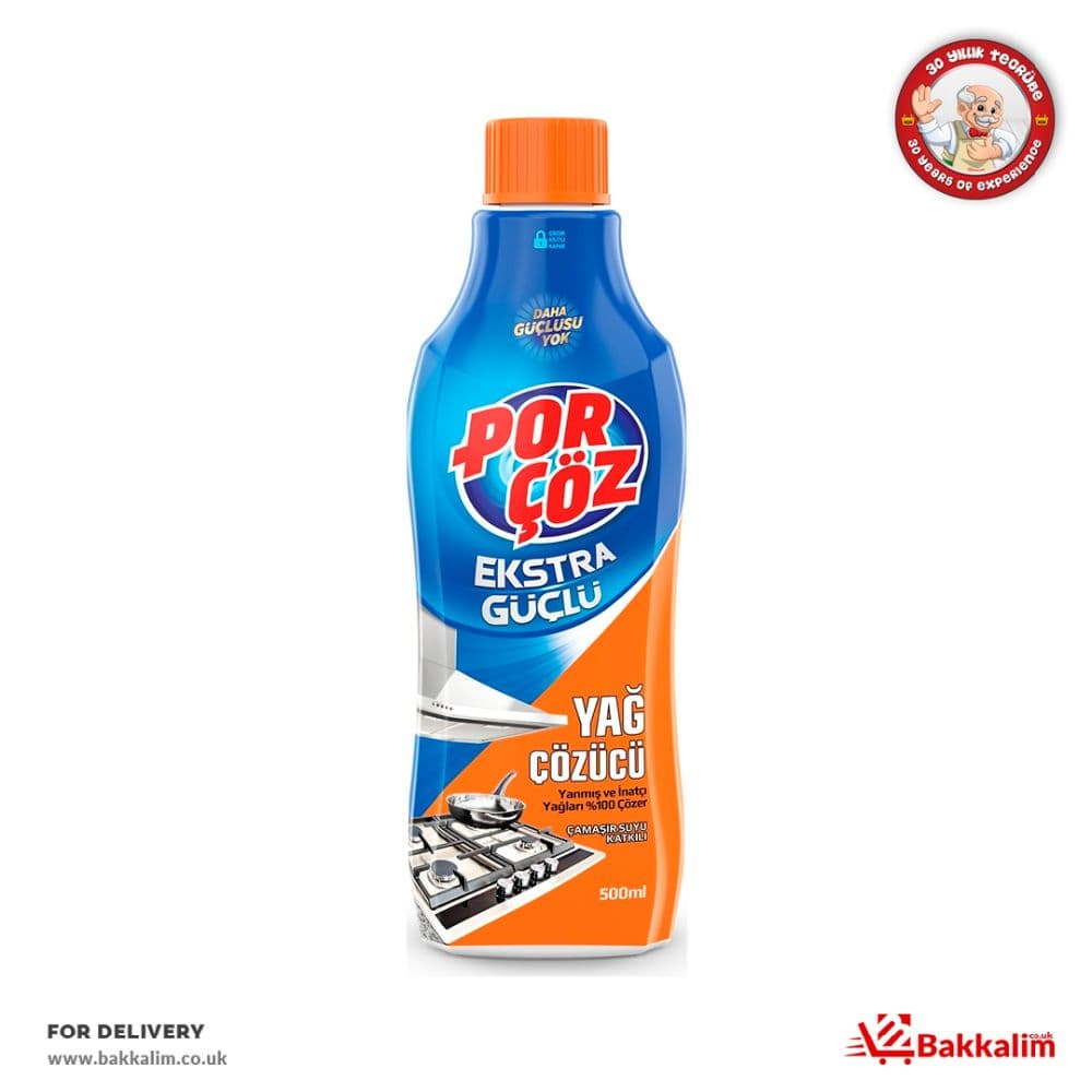 PorÇöz 500 Ml Yağ Çözücü