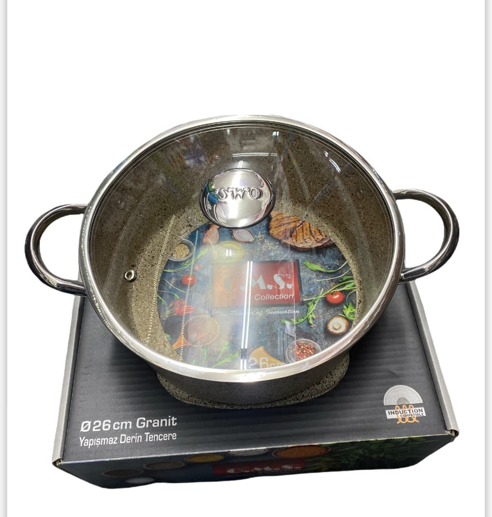 Oms 26cm Granite Casserole